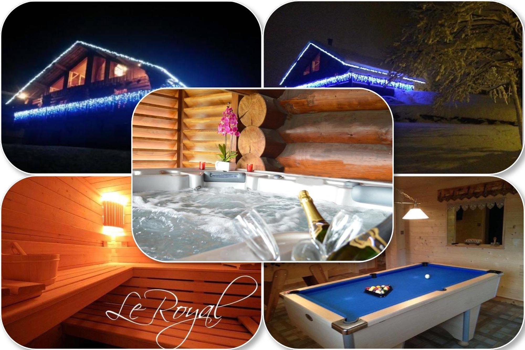 Chalet Spa Le Royal Nathalie Mn La Rouge ラ・ブレス エクステリア 写真