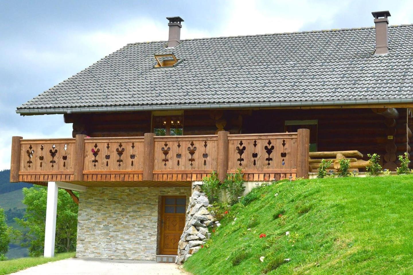 Chalet Spa Le Royal Nathalie Mn La Rouge ラ・ブレス エクステリア 写真